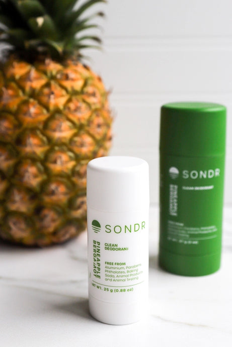 Pineapple Bergamot Clean Deodorant - 2 Sizes