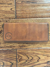 Load image into Gallery viewer, Long Bifold Wallet - Hyde and Seek - Cognac