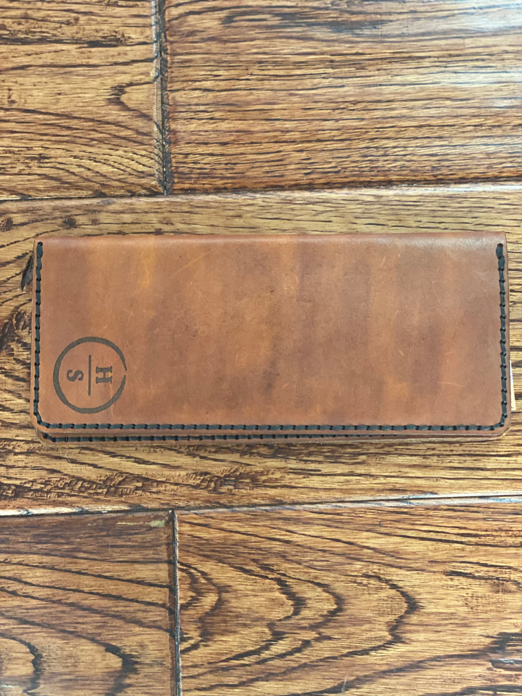 Long Bifold Wallet - Hyde and Seek - Cognac