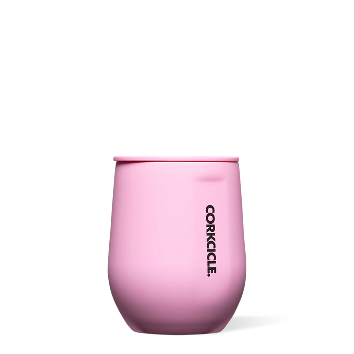 Corkcicle Stemless Cup - 12oz. Sun-Soaked Pink