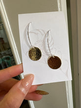 Load image into Gallery viewer, Brass Circle Earrings - Assorted  - Elements Gallery