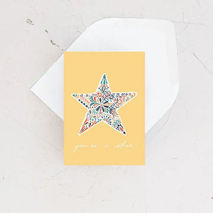 Mini Card - You're A Star Card