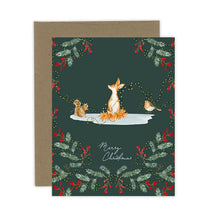 Load image into Gallery viewer, Merry Christmas Festive Fox Card
