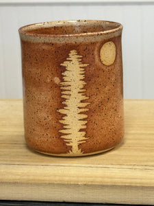 Daybreak Tree Tumbler mug  - Hands On Clay