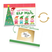 Load image into Gallery viewer, Elf Mail Scratch and Reveal Cards