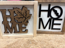 Load image into Gallery viewer, Wooden Home Sign