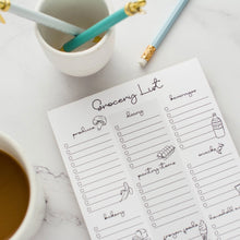 Load image into Gallery viewer, Grocery List Notepad