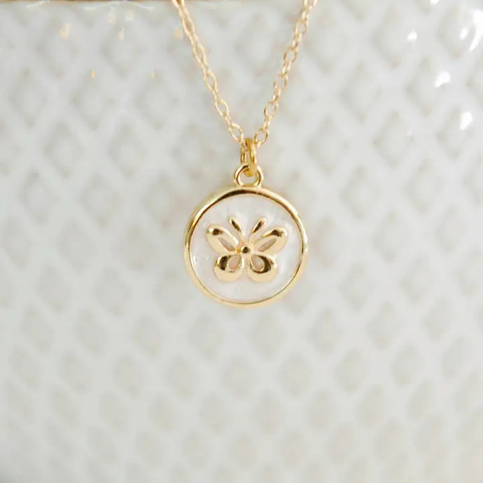 Journee Butterfly Necklace - Oh So Lovely