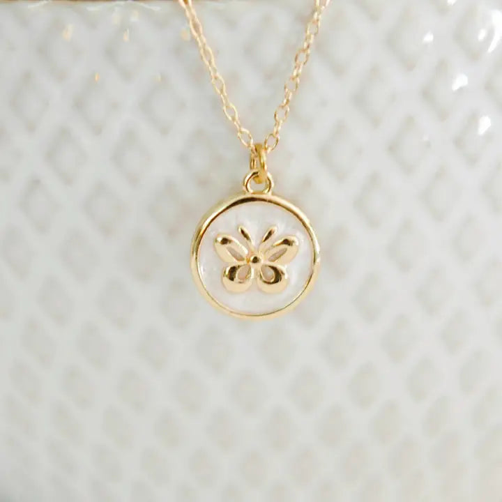 Journee Butterfly Necklace - Oh So Lovely