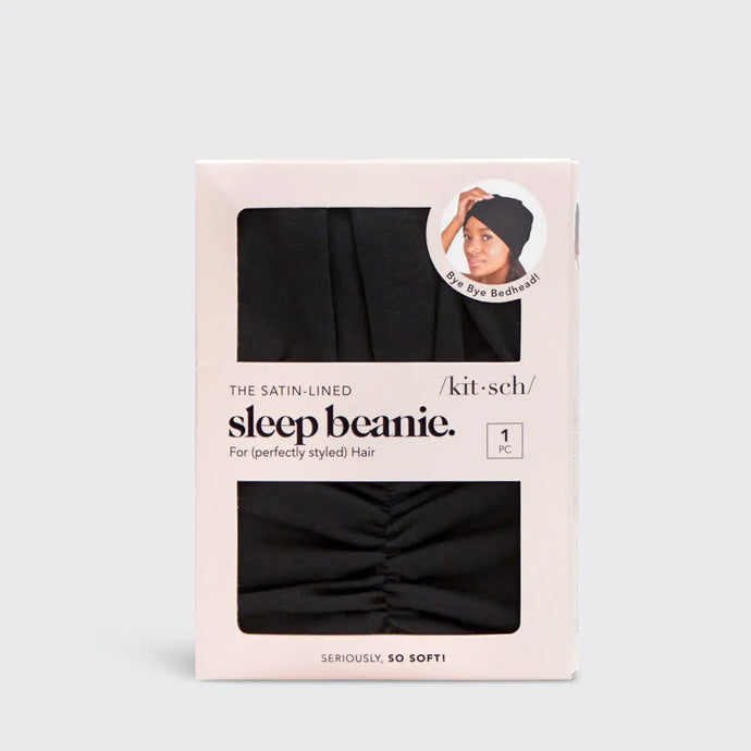 Sleep Beanie With Satin Lining - Kitsch