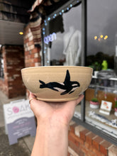 Load image into Gallery viewer, Small Orca Bowl - Funky Fungus Pottery