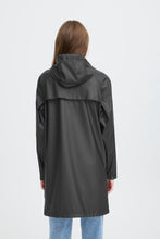 Load image into Gallery viewer, IHTAZI Rain Jacket - ICHI - Black