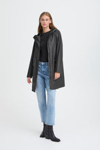 Load image into Gallery viewer, IHTAZI Rain Jacket - ICHI - Black