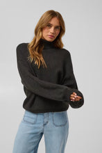 Load image into Gallery viewer, KAbarbara Rollneck Pullover - Dark Grey
