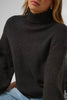 KAbarbara Rollneck Pullover - Dark Grey