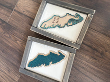 Load image into Gallery viewer, Wood Frame VI Signs