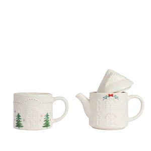 Golden House Stackable Tea / Mug Set