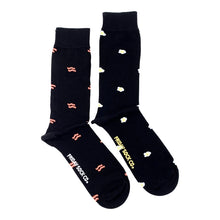 Load image into Gallery viewer, Men&#39;s Tiny Bacon &amp; Eggs Socks - Friday Sock Co.