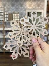 Load image into Gallery viewer, Snowflake Three Pack Ornament