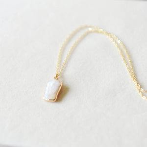 Colette Mother Of Pearl Necklace - Oh So Lovely