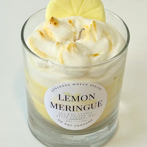 Lemon Meringue Pie Candle