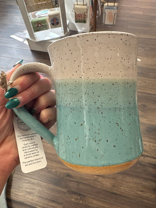 Large Blue Sky Mug - Hands on Clay