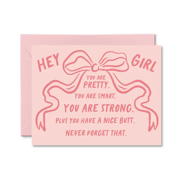 Hey Girl - Card