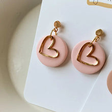 Load image into Gallery viewer, Maggie Heart Earrings  - Agaveh Girl