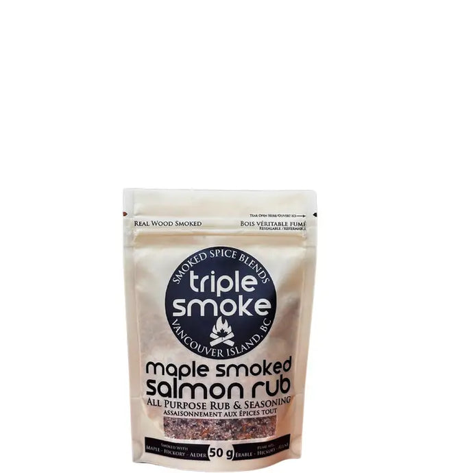 Triple Smoke - Maple Smoked Salmon Rub