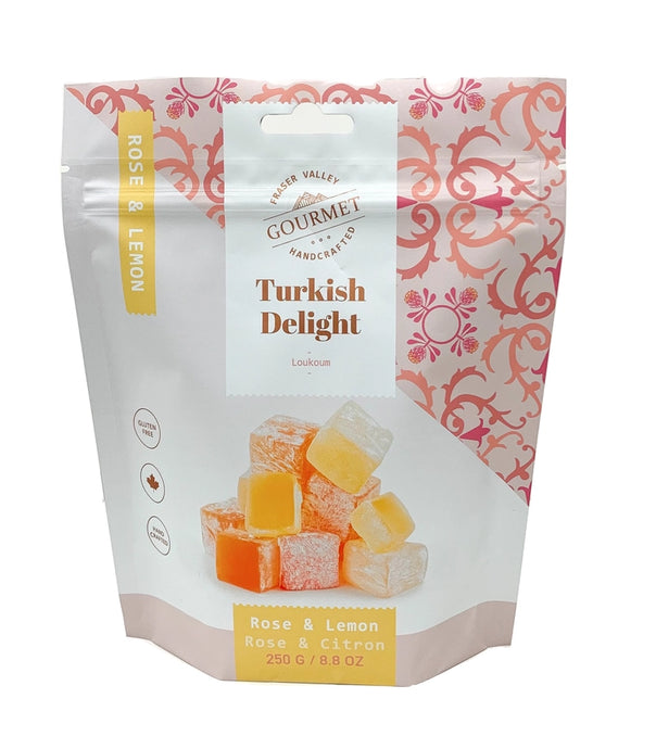 Turkish Delight Rose and Lemon Flavour - Fraser Valley Gourmet