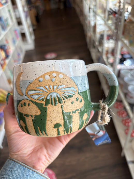 Greenery Forager Mug - Hands on Clay