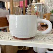 Load image into Gallery viewer, White and Red Mug - Mabel Ceramics