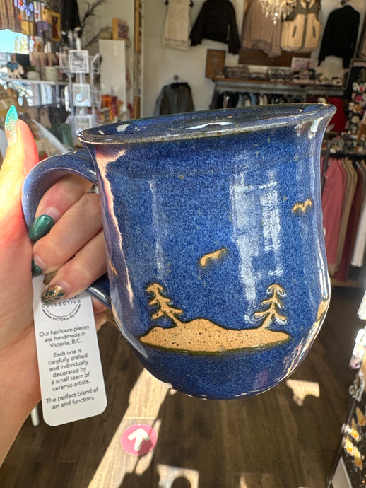 Midnight Blue Gulf Island Mug