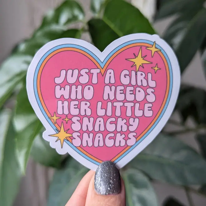 Snacky Snacks Sticker