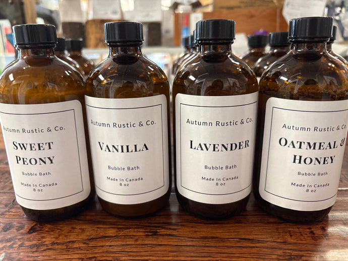 8 oz Bubble Bath - Autumn Rustic & Co.