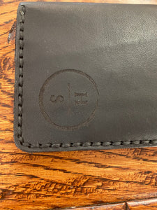 Long Bifold Wallet - Hyde and Seek - Dark Brown