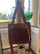 Load image into Gallery viewer, Fringe Purse with Braided Handle - Hyde and Seek