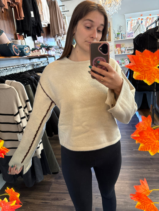 Grenola Sweater - Beige