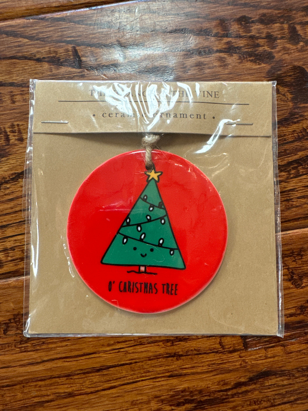 The Branch and the Vine - Oh Christmas Tree Ornament