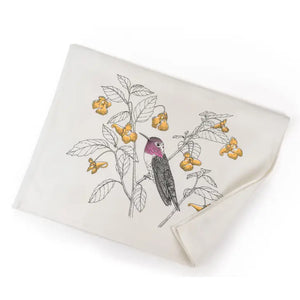 Hummingbird Tea Towel - Porchlight Press