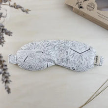 Load image into Gallery viewer, Therapeutic Lavender Eye Mask - Geo Floral Print