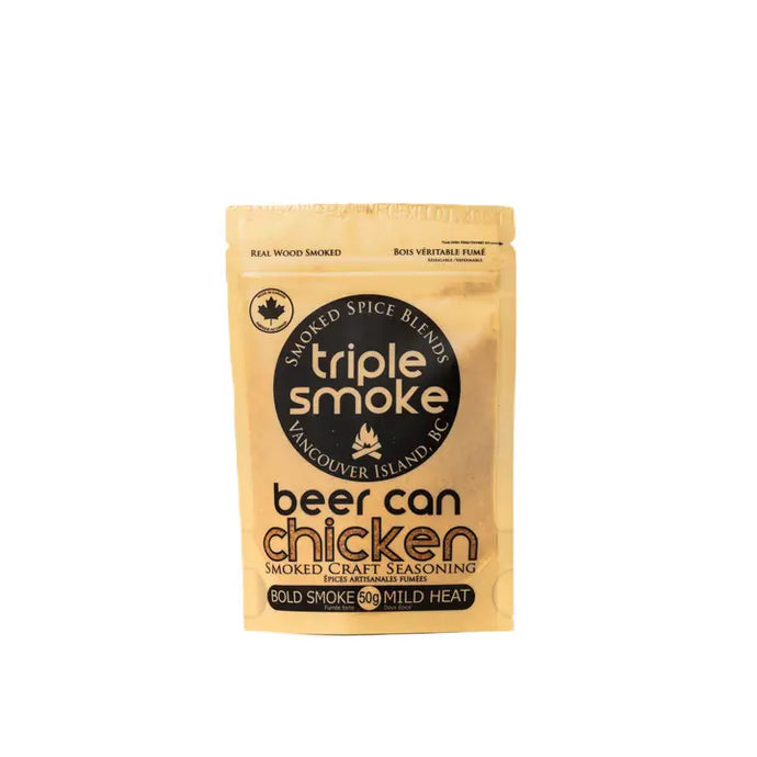 Triple Smoke - Beer Can Chicken - Smoked Seasoning