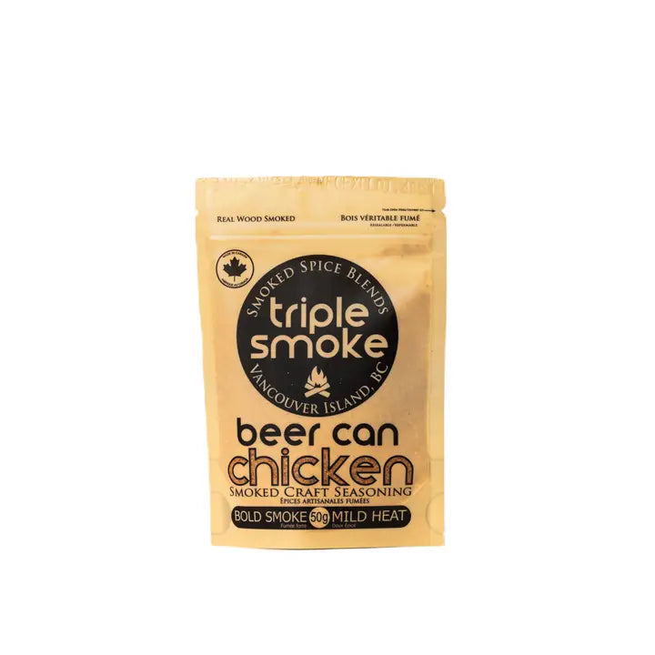 Triple Smoke - Beer Can Chicken - Smoked Seasoning