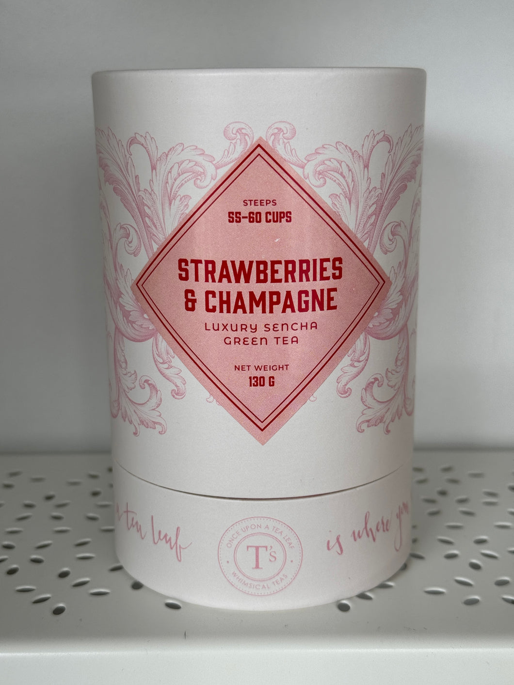Once Upon a Tea Leaf - Strawberries & Champagne
