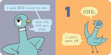 Load image into Gallery viewer, Pigeon Won't Count To 10 Board Book