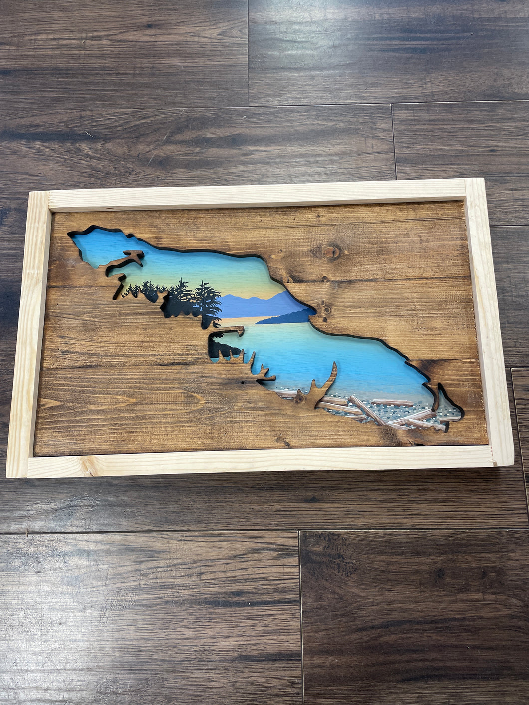 Tofino Sunset Vancouver Island Wall Art - Westcoastkitsch