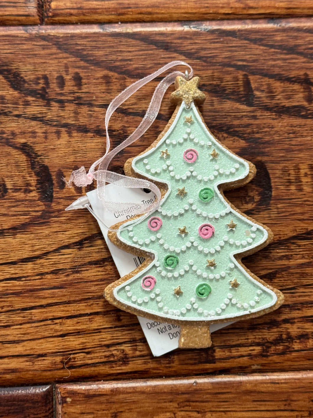Assorted Resin Gingerbread Cookie Ornament