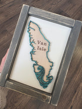 Load image into Gallery viewer, Wood Frame VI Signs