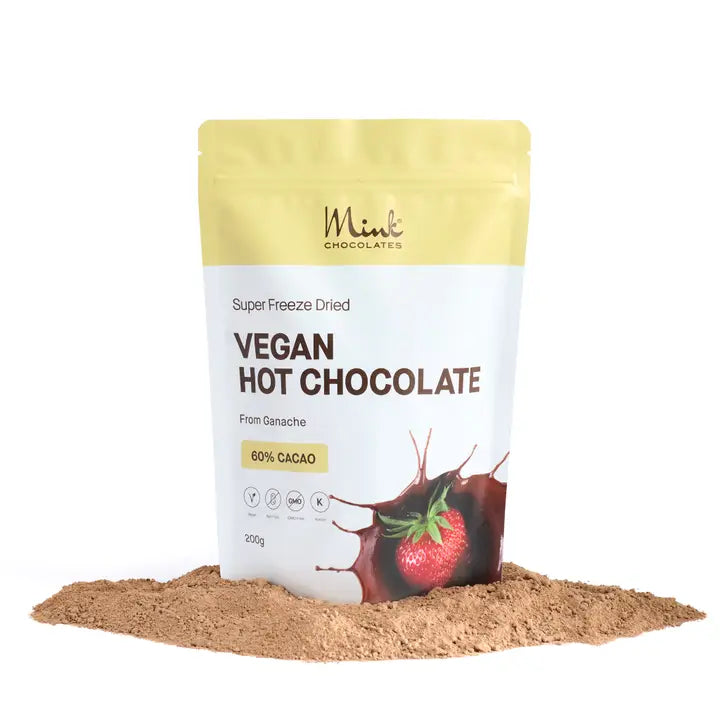 Vegan Hot Chocolate From Ganache