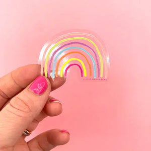 Rainbow Vinyl Sticker - Little May Papery